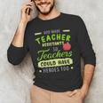 Teacher Teaching Assistant Aide Hero Men's Long Sleeve T-Shirt, novelty gifts, funny gifts