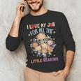 Teacher Teaching I Love My Job For All The Little Reasons Men's Long Sleeve T-Shirt, novelty gifts, funny gifts Teacher Teaching I Love My Job For All The Little Reasons Men's Long Sleeve T-Shirt, novelty gifts, funny gifts