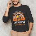 Teacher Thanksgiving Thankful For My Third Grade Turkeys Men's Long Sleeve T-Shirt, novelty gifts, funny gifts Teacher Thanksgiving Thankful For My Third Grade Turkeys Men's Long Sleeve T-Shirt, novelty gifts, funny gifts