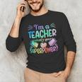Im A Teacher Whats Your Superpower Teaching Professional Men's Long Sleeve T-Shirt, novelty gifts, funny gifts
