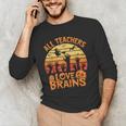 All Teachers Love Brains Teachers Halloween Teacher Men's Long Sleeve T-Shirt, novelty gifts, funny gifts All Teachers Love Brains Teachers Halloween Teacher Men's Long Sleeve T-Shirt, novelty gifts, funny gifts