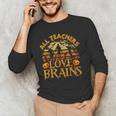 All Teachers Love Brains School Halloween Costume Men's Long Sleeve T-Shirt, novelty gifts, funny gifts All Teachers Love Brains School Halloween Costume Men's Long Sleeve T-Shirt, novelty gifts, funny gifts