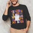 Teaching My Boos Ghost Teacher Cute Pencil Halloween Teacher Men's Long Sleeve T-Shirt, novelty gifts, funny gifts Teaching My Boos Ghost Teacher Cute Pencil Halloween Teacher Men's Long Sleeve T-Shirt, novelty gifts, funny gifts