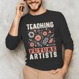 Teaching Future Artists For Art Teachers And Lovers For Men Women Girls Kids Men's Long Sleeve T-Shirt, novelty gifts, funny gifts Teaching Future Artists For Art Teachers And Lovers For Men Women Girls Kids Men's Long Sleeve T-Shirt, novelty gifts, funny gifts