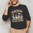 Teaching Future Leaders Teacher Back To School Cute Goose Men's Long Sleeve T-Shirt, novelty gifts, funny gifts Teaching Future Leaders Teacher Back To School Cute Goose Men's Long Sleeve T-Shirt, novelty gifts, funny gifts