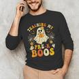 Teaching My Pre-K Boos Crew Teachers Halloween Ghost Men's Long Sleeve T-Shirt, novelty gifts, funny gifts Teaching My Pre-K Boos Crew Teachers Halloween Ghost Men's Long Sleeve T-Shirt, novelty gifts, funny gifts