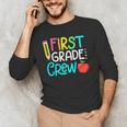 Team 1st Grade Crew Back To School 1st Grade Teacher Kids Men's Long Sleeve T-Shirt, novelty gifts, funny gifts Team 1st Grade Crew Back To School 1st Grade Teacher Kids Men's Long Sleeve T-Shirt, novelty gifts, funny gifts