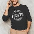 Team Fourth Grade Teacher Student Back To School 4th Grade Men's Long Sleeve T-Shirt, novelty gifts, funny gifts Team Fourth Grade Teacher Student Back To School 4th Grade Men's Long Sleeve T-Shirt, novelty gifts, funny gifts