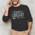 Team Library Tee Teacher Student Back To School Men's Long Sleeve T-Shirt, novelty gifts, funny gifts Team Library Tee Teacher Student Back To School Men's Long Sleeve T-Shirt, novelty gifts, funny gifts