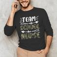 Team School Nurse Camo Teacher Student Back To School For Men Women Men's Long Sleeve T-Shirt, novelty gifts, funny gifts