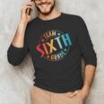 Team Sixth Grade Teacher Student Back To School 6th Grade Men's Long Sleeve T-Shirt, novelty gifts, funny gifts Team Sixth Grade Teacher Student Back To School 6th Grade Men's Long Sleeve T-Shirt, novelty gifts, funny gifts