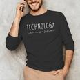 Technology Is My Jam Team Technology Teacher Squad Men's Long Sleeve T-Shirt, novelty gifts, funny gifts Technology Is My Jam Team Technology Teacher Squad Men's Long Sleeve T-Shirt, novelty gifts, funny gifts