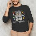 Technology Teacher Messy Bun Technology Teaching Men's Long Sleeve T-Shirt, novelty gifts, funny gifts Technology Teacher Messy Bun Technology Teaching Men's Long Sleeve T-Shirt, novelty gifts, funny gifts