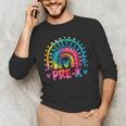 Tie Dye Prek Teacher Rainbow Preschool Back To School Girl Men's Long Sleeve T-Shirt, novelty gifts, funny gifts Tie Dye Prek Teacher Rainbow Preschool Back To School Girl Men's Long Sleeve T-Shirt, novelty gifts, funny gifts