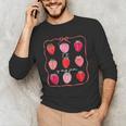 TK Is My Jam Transitional Kindergarten TK Teacher Strawberry Men's Long Sleeve T-Shirt, novelty gifts, funny gifts
