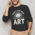 Today’s Good Mood Is Sponsored By Art Teacher Sun Tee Men's Long Sleeve T-Shirt, novelty gifts, funny gifts