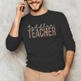 Toddler Teacher Leopard Appreciation For Women For Work Men's Long Sleeve T-Shirt, novelty gifts, funny gifts Toddler Teacher Leopard Appreciation For Women For Work Men's Long Sleeve T-Shirt, novelty gifts, funny gifts