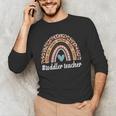Toddler Teacher Rainbow Leopard Infant Teacher Men Women Men's Long Sleeve T-Shirt, novelty gifts, funny gifts Toddler Teacher Rainbow Leopard Infant Teacher Men Women Men's Long Sleeve T-Shirt, novelty gifts, funny gifts