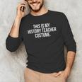 This Is My History Teacher Costume Halloween T Shirt Men Women Kids Men's Long Sleeve T-Shirt, novelty gifts, funny gifts This Is My History Teacher Costume Halloween T Shirt Men Women Kids Men's Long Sleeve T-Shirt, novelty gifts, funny gifts