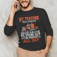 Trucker Truck Driver Vintage My Teacher Was Wrong I Do Get Men's Long Sleeve T-Shirt, novelty gifts, funny gifts