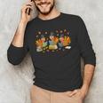 Turkey Reading Books Fall Thanksgiving Teacher Student Men's Long Sleeve T-Shirt, novelty gifts, funny gifts Turkey Reading Books Fall Thanksgiving Teacher Student Men's Long Sleeve T-Shirt, novelty gifts, funny gifts