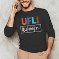 UFLI Queen Science Of Reading Literacy Teacher Appreciation Men's Long Sleeve T-Shirt, novelty gifts, funny gifts