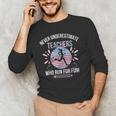 Never Underestimate Teachers Who Runs For Fun Running Teache Men's Long Sleeve T-Shirt, novelty gifts, funny gifts Never Underestimate Teachers Who Runs For Fun Running Teache Men's Long Sleeve T-Shirt, novelty gifts, funny gifts
