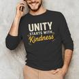 Unity Kindness Shirt Women Teachers Kids Unity Day Orange Men's Long Sleeve T-Shirt, novelty gifts, funny gifts