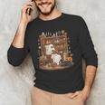 Vintage Ghost Book Reading Pumpkin Gothic Halloween Teachers Men's Long Sleeve T-Shirt, novelty gifts, funny gifts Vintage Ghost Book Reading Pumpkin Gothic Halloween Teachers Men's Long Sleeve T-Shirt, novelty gifts, funny gifts