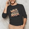 Wait I See A Rock Geology Teacher Men's Long Sleeve T-Shirt, novelty gifts, funny gifts Wait I See A Rock Geology Teacher Men's Long Sleeve T-Shirt, novelty gifts, funny gifts