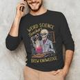 Weird Science Skeleton Halloween Teachers Brew Knowledge Men's Long Sleeve T-Shirt, novelty gifts, funny gifts Weird Science Skeleton Halloween Teachers Brew Knowledge Men's Long Sleeve T-Shirt, novelty gifts, funny gifts