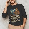 Weird Teachers Build Character Van Bigfoot Art Men's Long Sleeve T-Shirt, novelty gifts, funny gifts Weird Teachers Build Character Van Bigfoot Art Men's Long Sleeve T-Shirt, novelty gifts, funny gifts