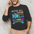 We'Re All Different But We Swim Together Elementary Teacher Men's Long Sleeve T-Shirt, novelty gifts, funny gifts We'Re All Different But We Swim Together Elementary Teacher Men's Long Sleeve T-Shirt, novelty gifts, funny gifts