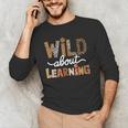 Wild About Learning Back To School First Day Teacher Student Men's Long Sleeve T-Shirt, novelty gifts, funny gifts Wild About Learning Back To School First Day Teacher Student Men's Long Sleeve T-Shirt, novelty gifts, funny gifts