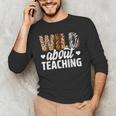 Wild About Teaching Teacher Teaching Back To School Men's Long Sleeve T-Shirt, novelty gifts, funny gifts Wild About Teaching Teacher Teaching Back To School Men's Long Sleeve T-Shirt, novelty gifts, funny gifts