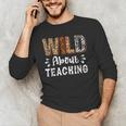 Wild About Teaching Teacher Lover Animals Leopard Zebra Men's Long Sleeve T-Shirt, novelty gifts, funny gifts Wild About Teaching Teacher Lover Animals Leopard Zebra Men's Long Sleeve T-Shirt, novelty gifts, funny gifts
