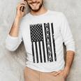 ASL Flag Sign Language Deaf ASL Teacher For Men Women Men's Long Sleeve T-Shirt, novelty gifts, funny gifts ASL Flag Sign Language Deaf ASL Teacher For Men Women Men's Long Sleeve T-Shirt, novelty gifts, funny gifts