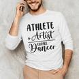 Athlete Plus Artist Equals Dancer Ballerina Teacher Student For Men Women Kids Men's Long Sleeve T-Shirt, novelty gifts, funny gifts Athlete Plus Artist Equals Dancer Ballerina Teacher Student For Men Women Kids Men's Long Sleeve T-Shirt, novelty gifts, funny gifts