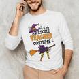This Is My Awesome Teacher Costume Halloween Witch Men's Long Sleeve T-Shirt, novelty gifts, funny gifts