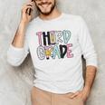 Back To School Third Grade Teacher First Day Of 3rd Grade Men's Long Sleeve T-Shirt, novelty gifts, funny gifts Back To School Third Grade Teacher First Day Of 3rd Grade Men's Long Sleeve T-Shirt, novelty gifts, funny gifts