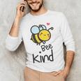 Bee Kind Bumble Bee Anti Bullying Teacher Kindness Matters Men's Long Sleeve T-Shirt, novelty gifts, funny gifts Bee Kind Bumble Bee Anti Bullying Teacher Kindness Matters Men's Long Sleeve T-Shirt, novelty gifts, funny gifts