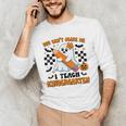 You Can't Scare Me I Teach Kindergarten Teacher Halloween Men's Long Sleeve T-Shirt, novelty gifts, funny gifts