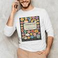 Composition Notebook Costume Teacher Matching Halloween Book Men's Long Sleeve T-Shirt, novelty gifts, funny gifts Composition Notebook Costume Teacher Matching Halloween Book Men's Long Sleeve T-Shirt, novelty gifts, funny gifts