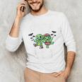Creepin It Real Monster School Preschool Teacher Halloween Men's Long Sleeve T-Shirt, novelty gifts, funny gifts