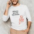 English Teachers Idiom Joke Grammar Police Literature Lovers Men Women Girls Kids Men's Long Sleeve T-Shirt, novelty gifts, funny gifts English Teachers Idiom Joke Grammar Police Literature Lovers Men Women Girls Kids Men's Long Sleeve T-Shirt, novelty gifts, funny gifts
