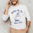 Fun 4th Of July Spilling The Tea Since 1773 History Teacher Men's Long Sleeve T-Shirt, novelty gifts, funny gifts Fun 4th Of July Spilling The Tea Since 1773 History Teacher Men's Long Sleeve T-Shirt, novelty gifts, funny gifts