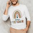 Future Teacher Boho Rainbow Leopard New Grad Student Men's Long Sleeve T-Shirt, novelty gifts, funny gifts Future Teacher Boho Rainbow Leopard New Grad Student Men's Long Sleeve T-Shirt, novelty gifts, funny gifts