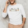 Ghosts Reading Books Library Halloween Teacher Men Women Kid Men's Long Sleeve T-Shirt, novelty gifts, funny gifts Ghosts Reading Books Library Halloween Teacher Men Women Kid Men's Long Sleeve T-Shirt, novelty gifts, funny gifts