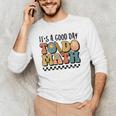 Good Day To Do Math Teacher Vintage Groovy Nerd Women Men Men's Long Sleeve T-Shirt, novelty gifts, funny gifts Good Day To Do Math Teacher Vintage Groovy Nerd Women Men Men's Long Sleeve T-Shirt, novelty gifts, funny gifts