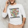 Groovy ABA RBT Therapist In My Behavior Analyst Era Teacher Men's Long Sleeve T-Shirt, novelty gifts, funny gifts
